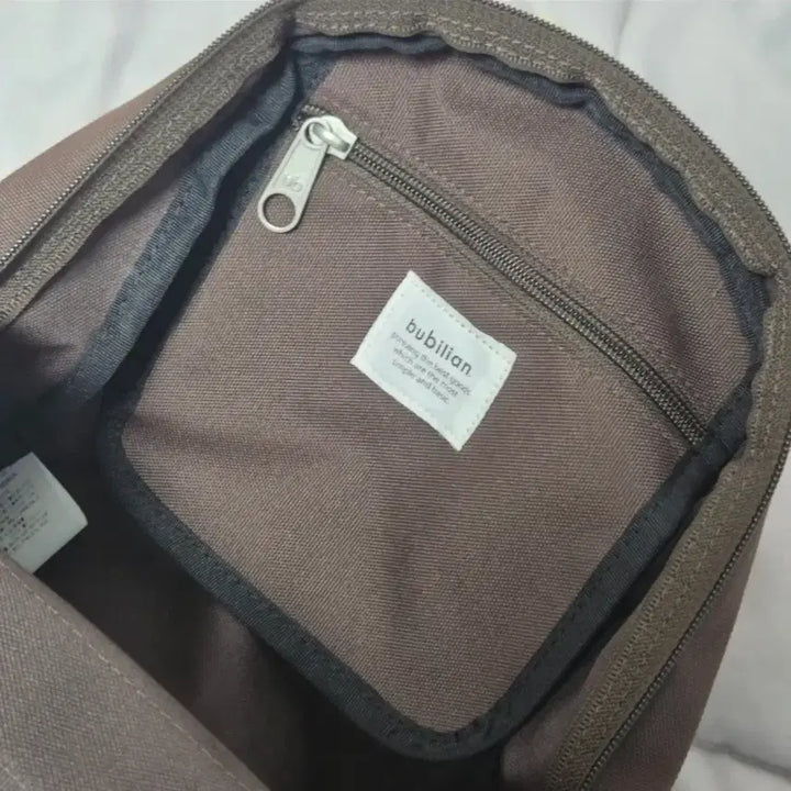 [BUNJANG] Burvillion Mini Backpack Brown / 버빌리안 럭키 미니 백팩 브라운