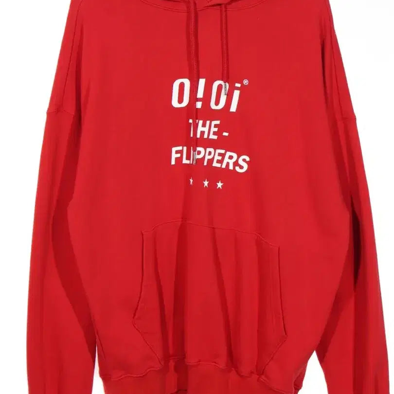 [BUNJANG] OIOI Red Hoodie / 오아이오아이 레드 후드티
