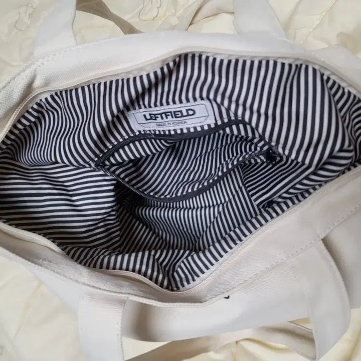 [BUNJANG] LEFTFIELD Eco Bag Ivory / LEFTFIELD 레프트필드 에코백 아이보리