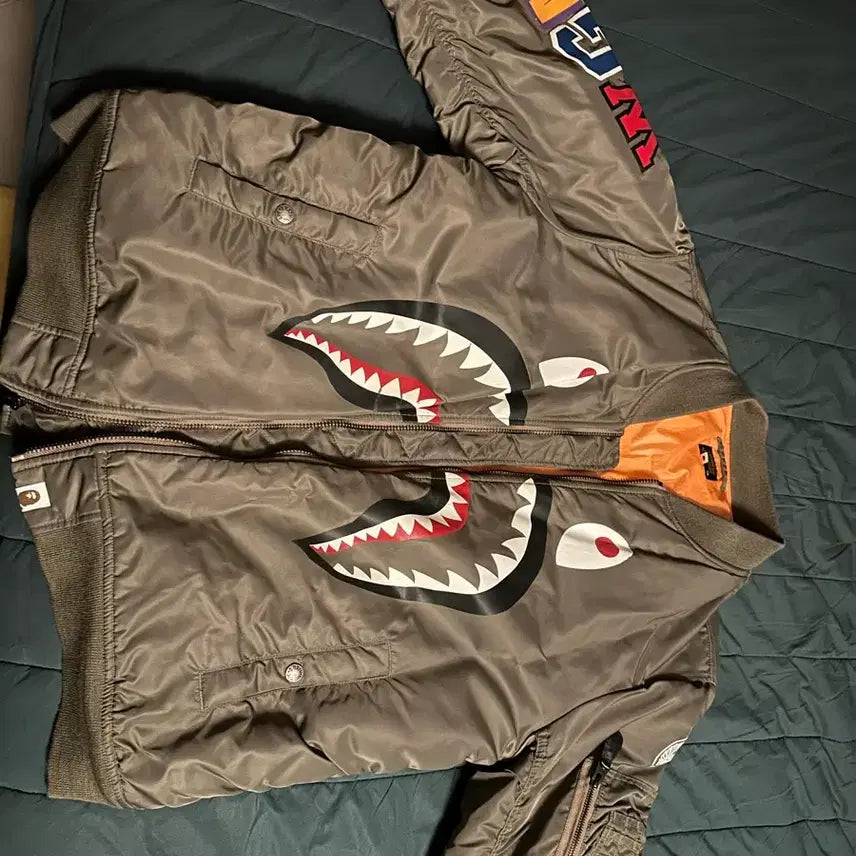 [BUNJANG] BAPE MA-1 Bomber Jacket 2XL / 베이프 ma-1 항공점퍼 2XL(105)