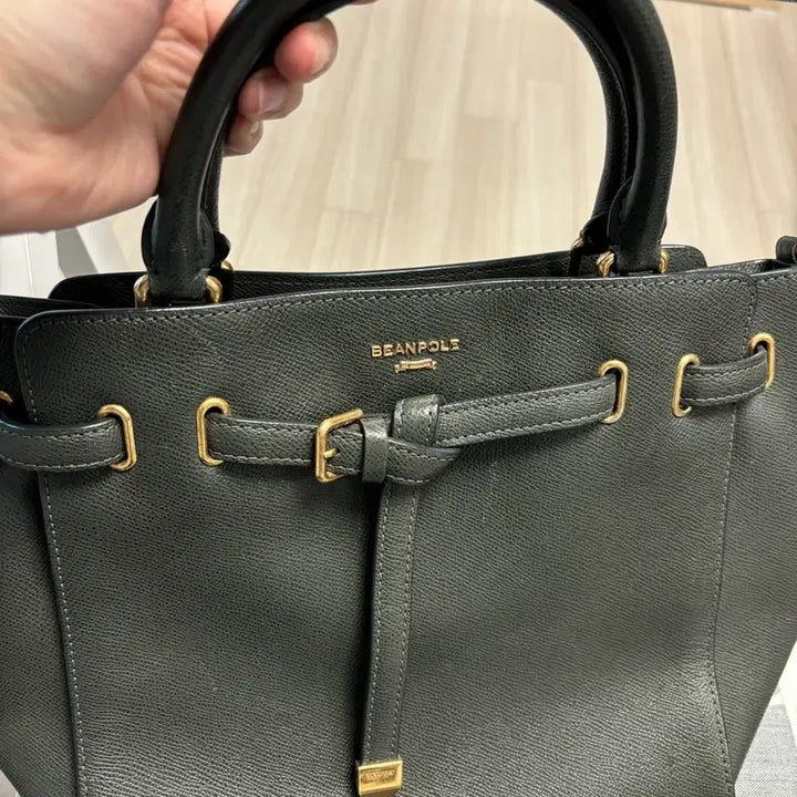 [BUNJANG] Tote Bag / 빈폴 가방 토트백 다크 그린