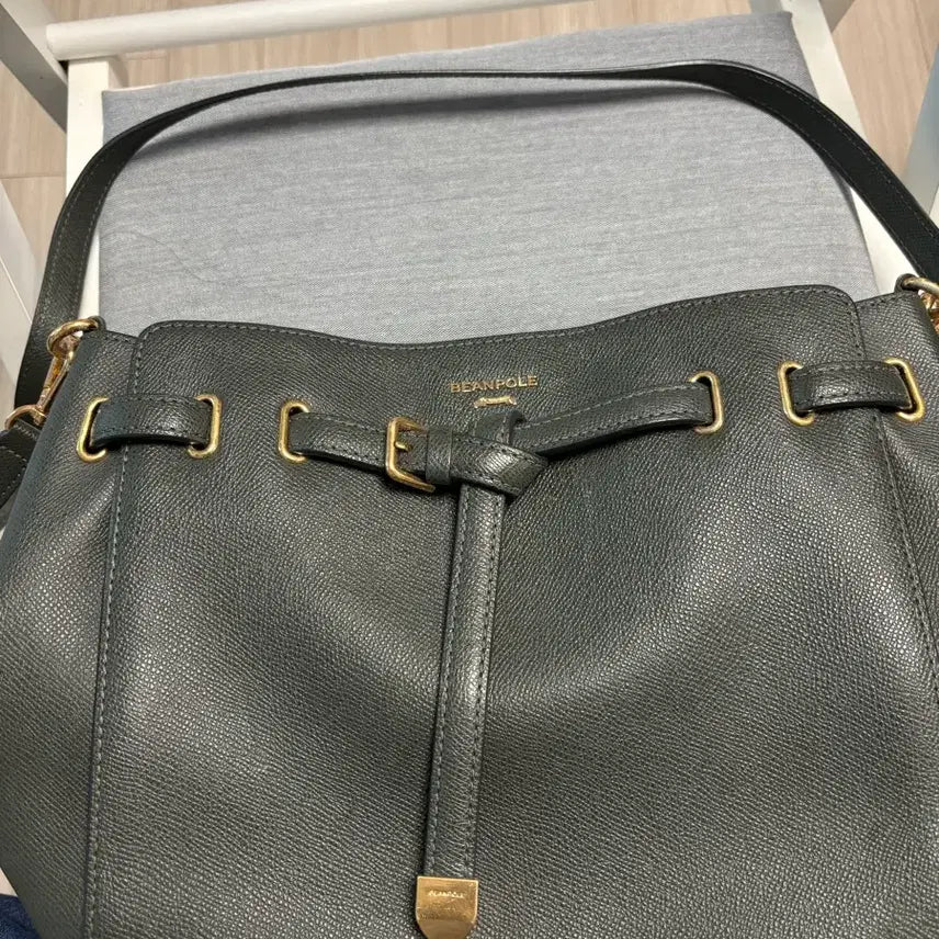 [BUNJANG] Tote Bag / 빈폴 가방 토트백 다크 그린