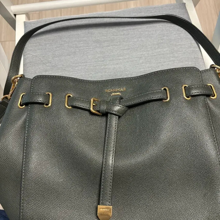 [BUNJANG] Tote Bag / 빈폴 가방 토트백 다크 그린