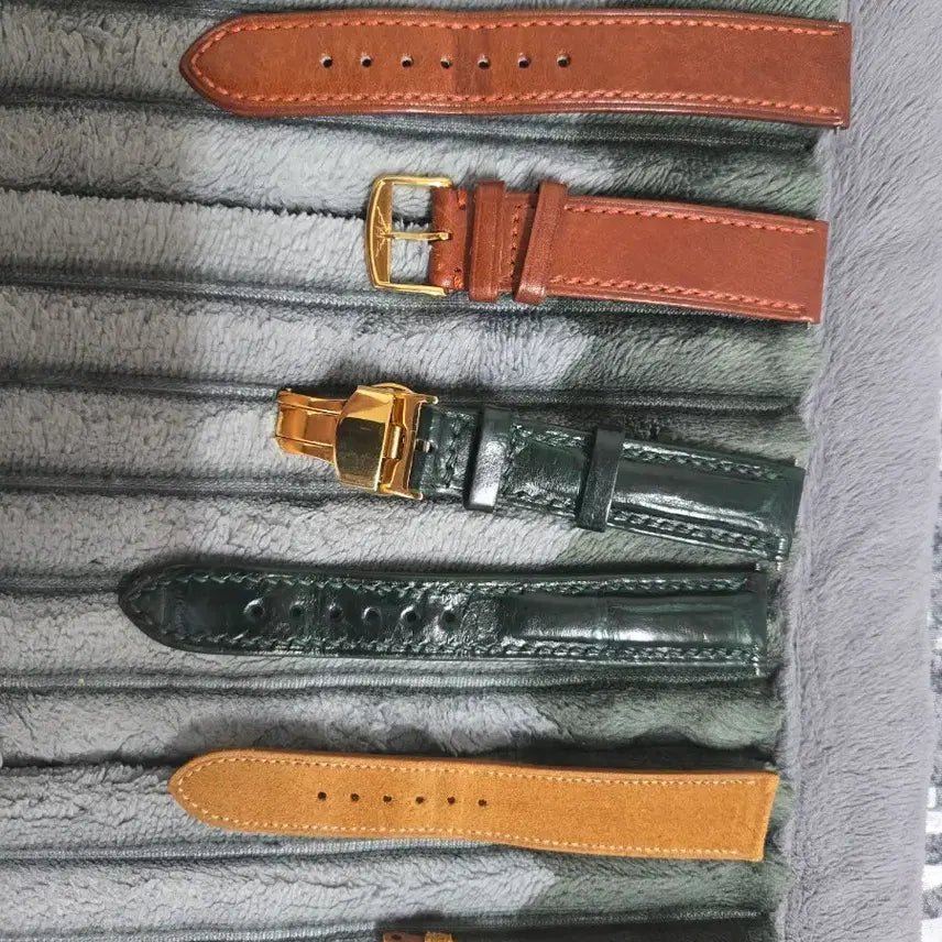 [BUNJANG] Various Leather Watch Straps Collection / 시계줄 가죽 시계 스트랩 모음