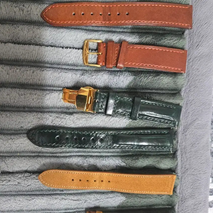 [BUNJANG] Various Leather Watch Straps Collection / 시계줄 가죽 시계 스트랩 모음