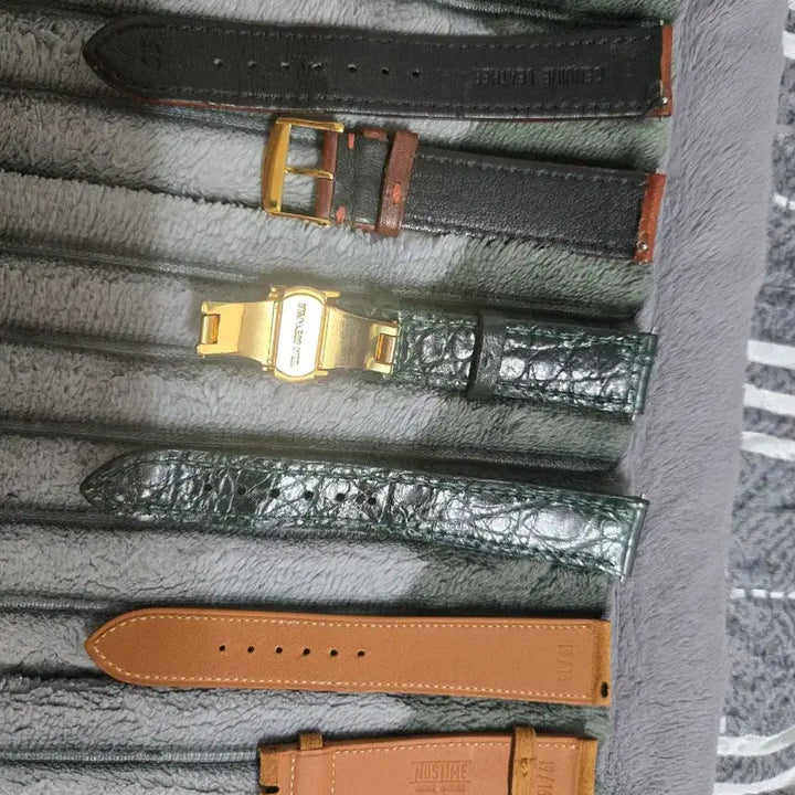 [BUNJANG] Various Leather Watch Straps Collection / 시계줄 가죽 시계 스트랩 모음