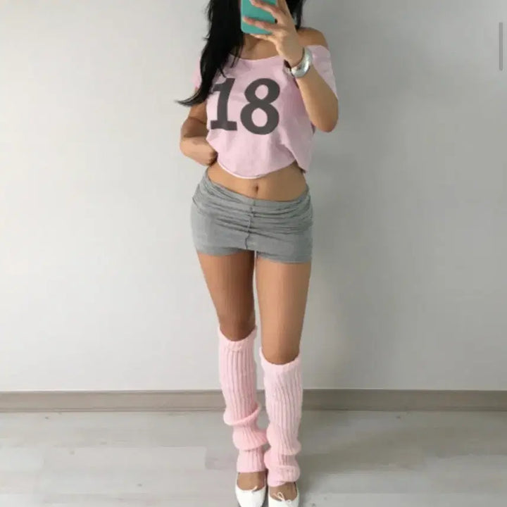[BUNJANG] Tanger Candy Skort Gray / 탠저 캔디 스코트 tanger CANDY SKORT 그레이