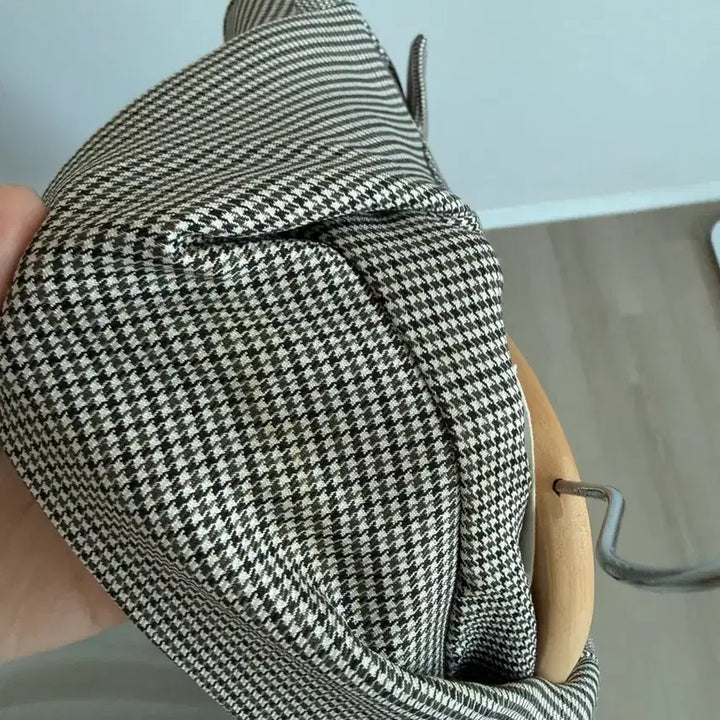 [BUNJANG] Check Jacket / 간절기용 체크 자켓 (폴리/스판 혼방)