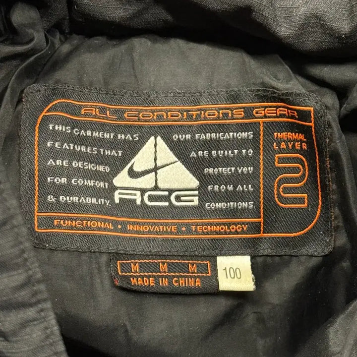 [SOLD OUT] [정품/M,100] 나이키 ACG 립스탑 다운 패딩