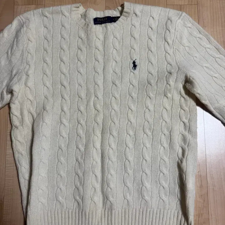 [BUNJANG] Polo Knit Sweater M / 정품 폴로꽈배기니트 사이즈m팝니다