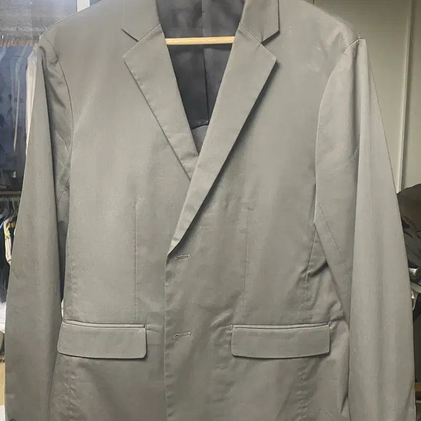 [BUNJANG] Theory Clinton Olive Setup / 띠어리 클린턴 셋업(42, 33)