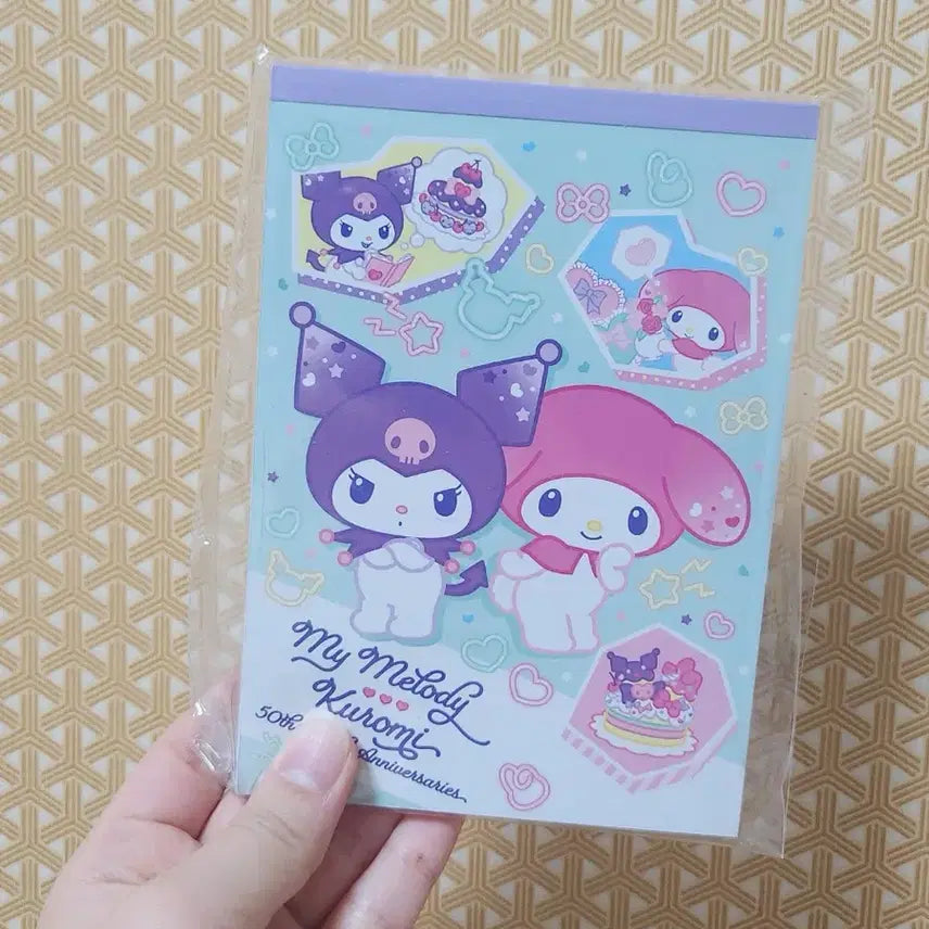 [SOLD OUT] 쿠로미 마멜 떡메 메모지 세트