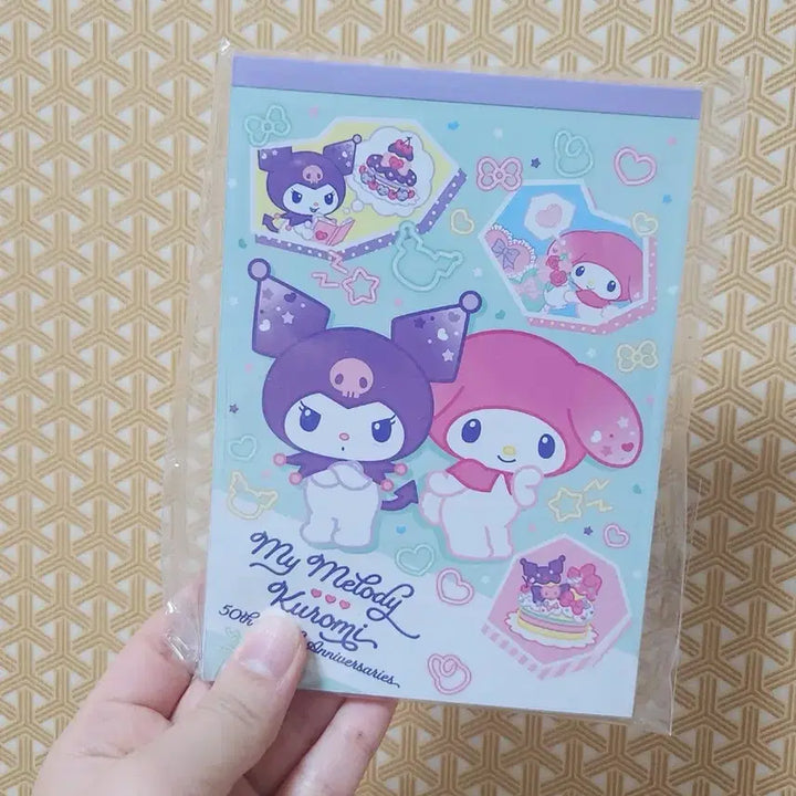 [SOLD OUT] 쿠로미 마멜 떡메 메모지 세트
