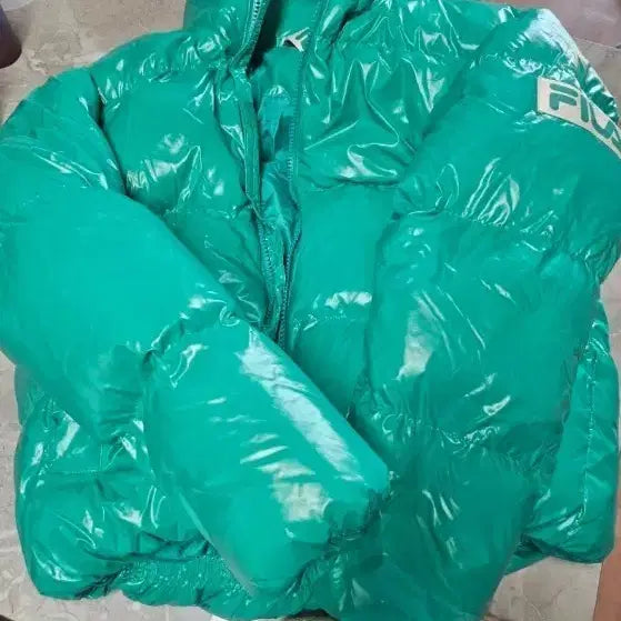 [BUNJANG] Fila Emerald Padded Jumper / 정품휠라 Fila 에메랄드 패딩 점퍼