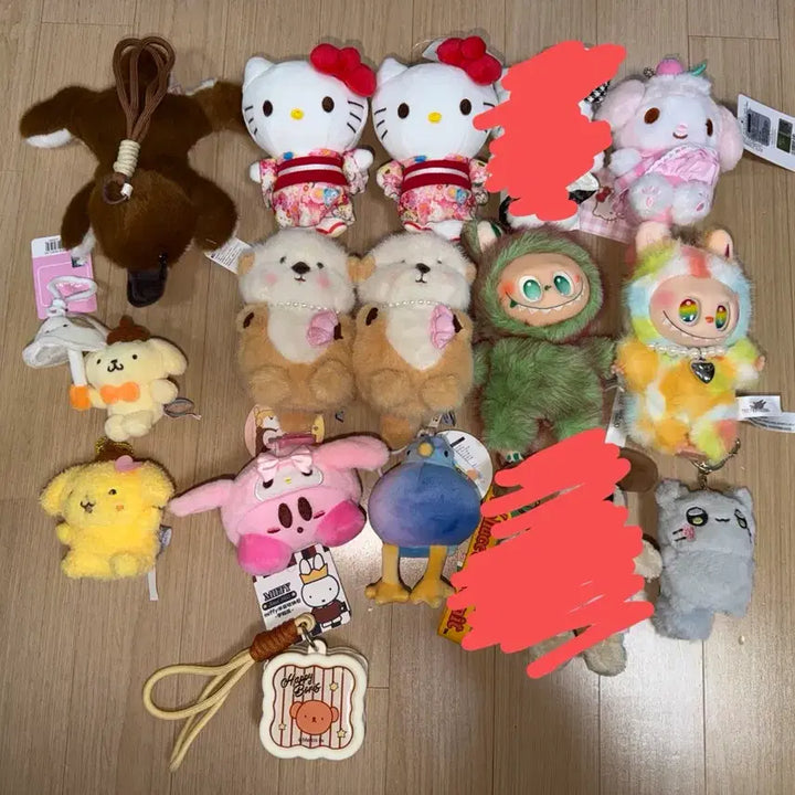 [BUNJANG] Doll Keyring / 개 당 5천원 인형키링 새상품 판매