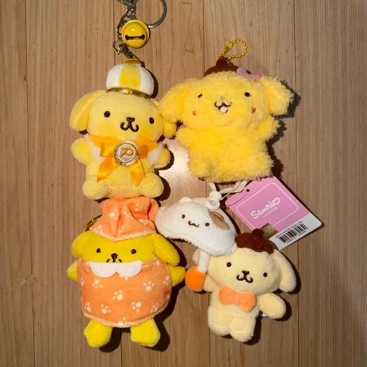 [BUNJANG] Doll Keyring / 산리오 폼폼푸린 인형 키링 일괄 판매