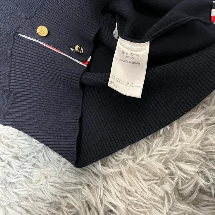 [SOLD OUT] {2 size} 톰브라운 밀라노 스티치 금장 니트