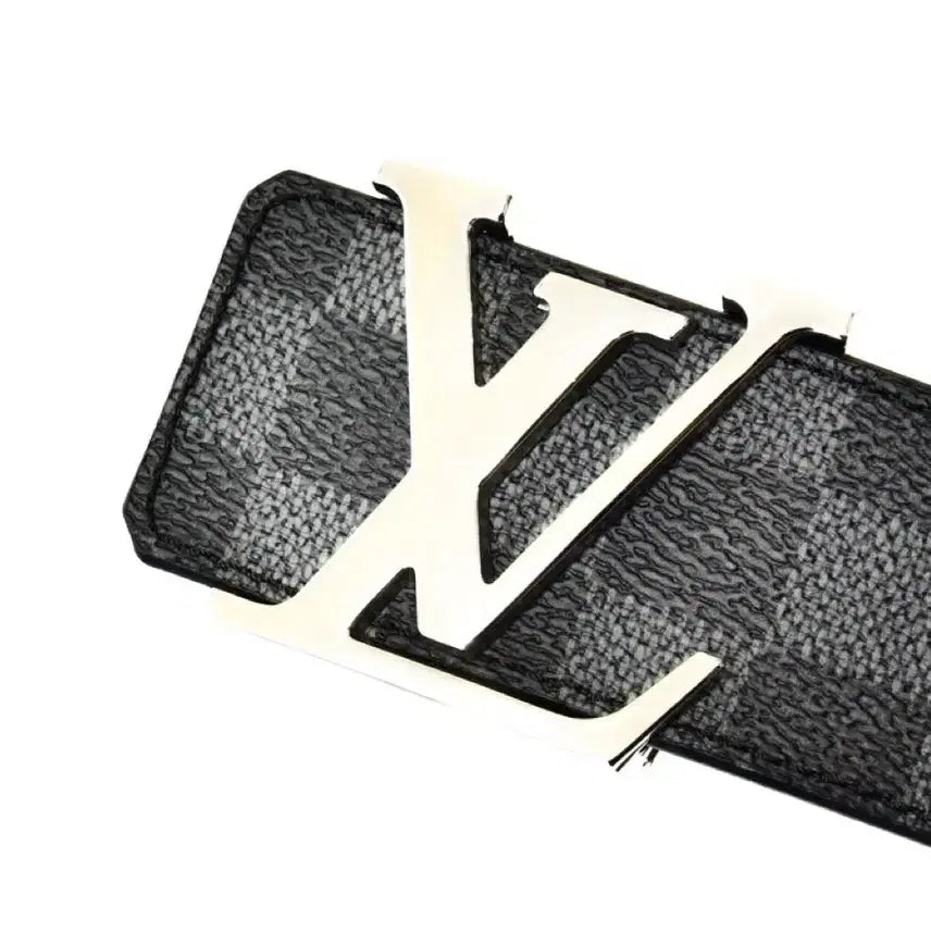 [BUNJANG] Louis Vuitton Damier Graphite Initiales Belt / 루이비통 LV 이니셜 다미에 그라피트 벨트 (정품)