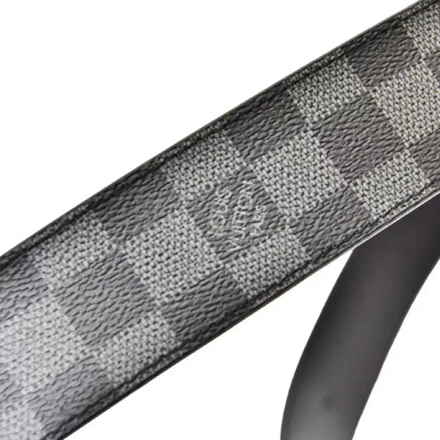 [BUNJANG] Louis Vuitton Damier Graphite Initiales Belt / 루이비통 LV 이니셜 다미에 그라피트 벨트 (정품)