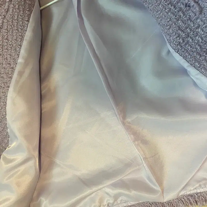 [BUNJANG] Ab.f.z Lavender Frill Jacket (Size 55-66) / Ab.f.z 브랜드 고급 자켓 55-66 사이즈 정도