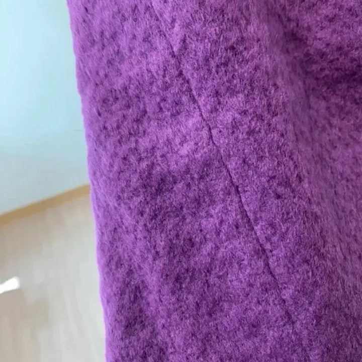 [BUNJANG] Mink Fur Trimmed Cape Muffler / 거의 새상품 고급 밍크 장식 모 케이프 머플러