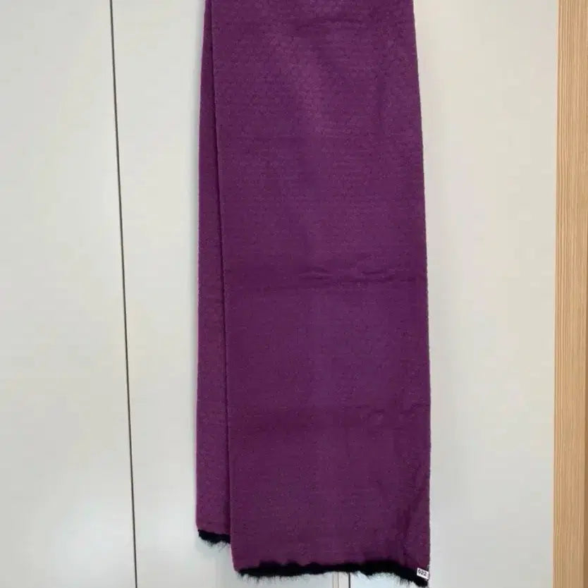 [BUNJANG] Mink Fur Trimmed Cape Muffler / 거의 새상품 고급 밍크 장식 모 케이프 머플러