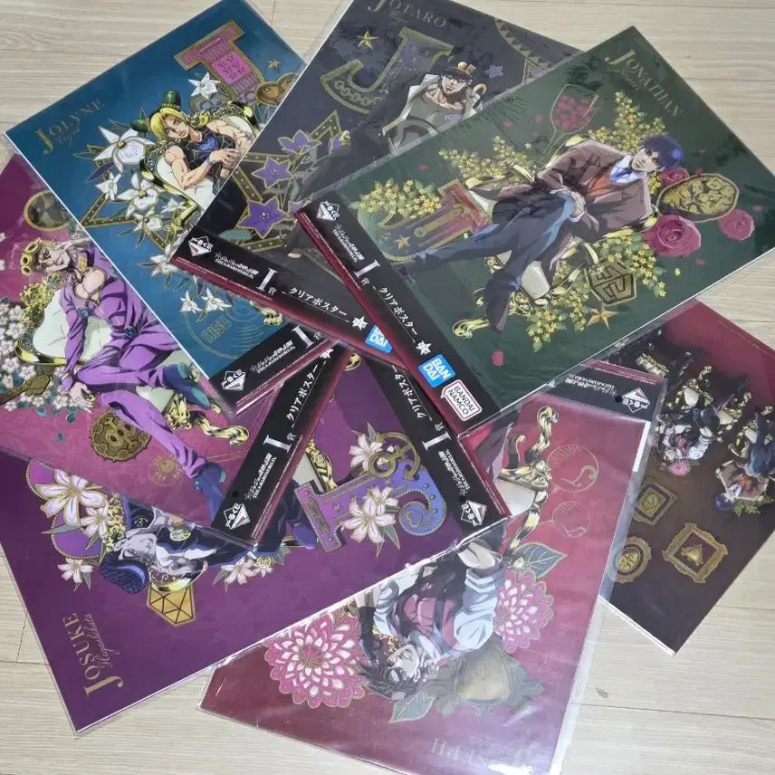 [SOLD OUT] 죠죠월드 이치방쿠지 I상 포스터 7개 전종