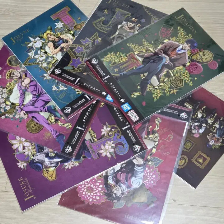 [SOLD OUT] 죠죠월드 이치방쿠지 I상 포스터 7개 전종