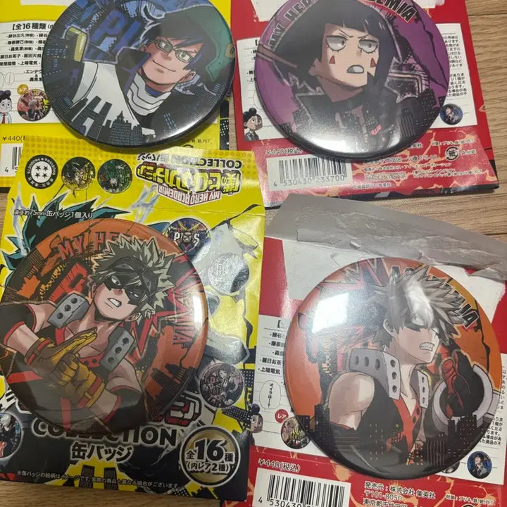 [BUNJANG] My Hero Academia Bundle Set Can Badge / 나의히어로아카데미아 캔뱃지 일괄판매