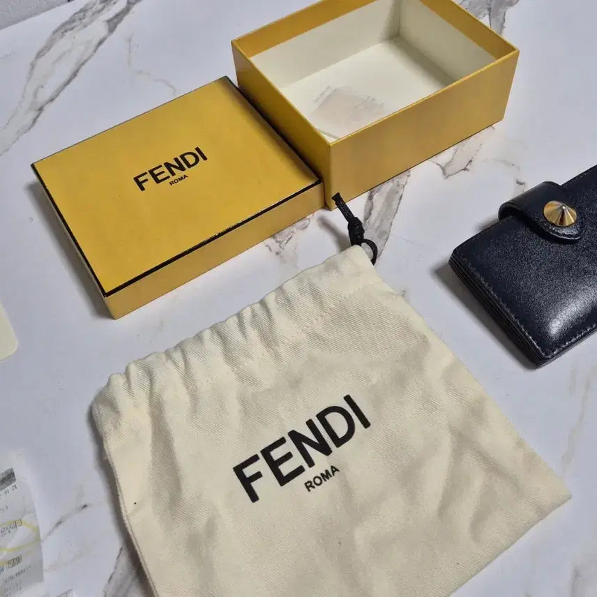 [BUNJANG] Fendi Accordion Card Wallet Holder / (정품) 펜디 아코디언 카드 지갑 홀더