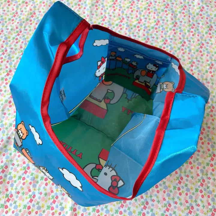 [BUNJANG] Sanrio Hello Kitty Playland Eco Bag / 산리오헬로키티장바구니 키티놀이동산에코백