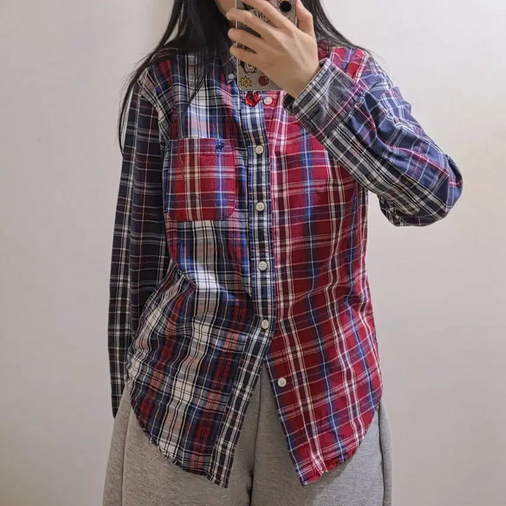 [BUNJANG] Abercrombie Plaid Shirt / 아베크롬비 체크 셔츠
