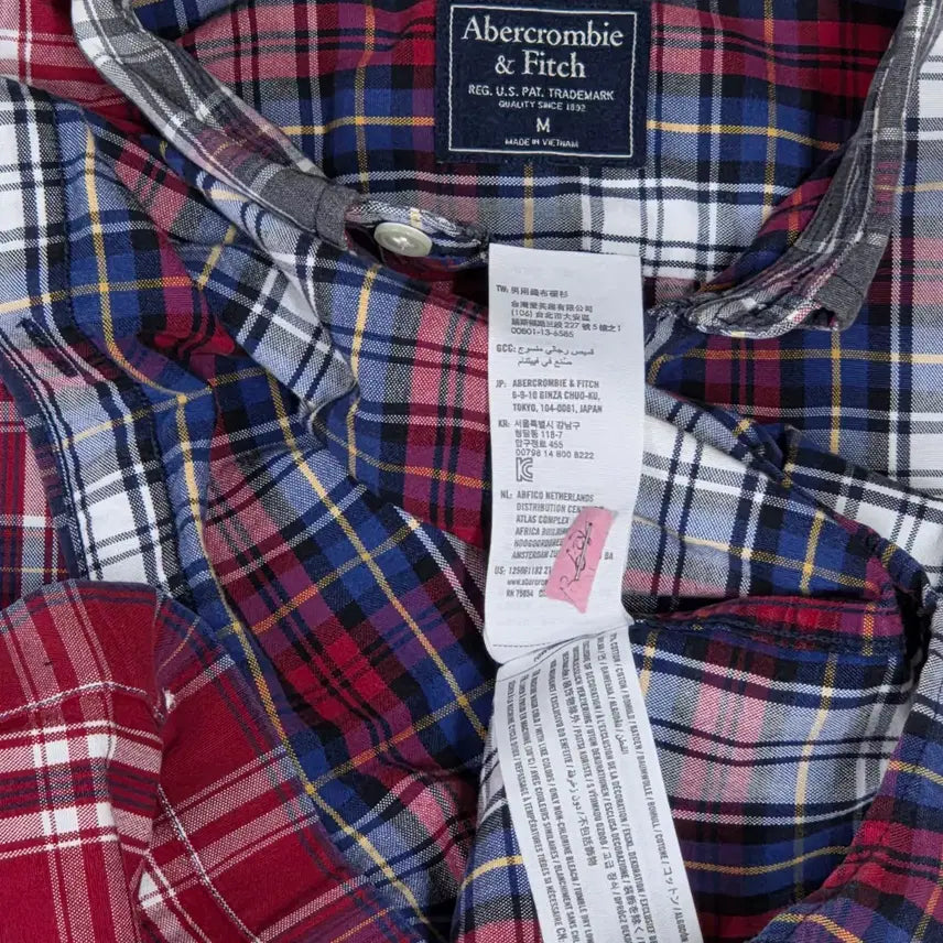 [BUNJANG] Abercrombie Plaid Shirt / 아베크롬비 체크 셔츠