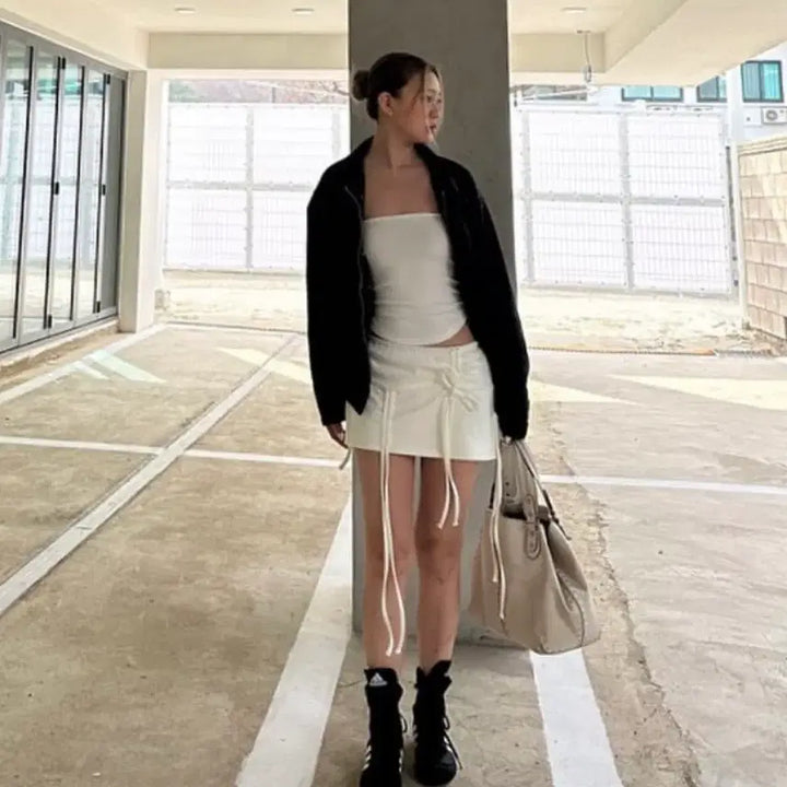 [BUNJANG] 1133garden Tube Top White / 1133garden garden3 튜브탑 화이트