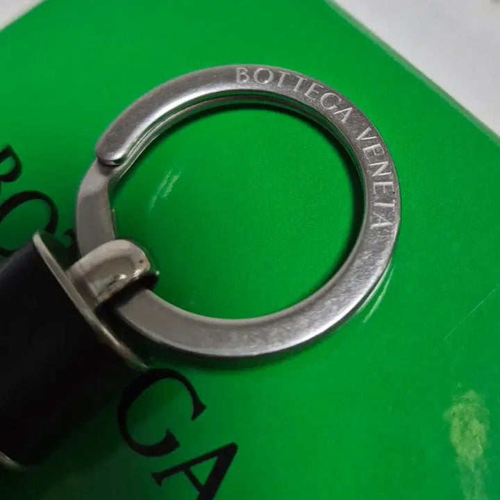 [BUNJANG] Bottega Veneta Intrecciato Leather Keyring Key Holder / (정품) 보테가베네타 인트레치아토 가죽 키링 키홀더