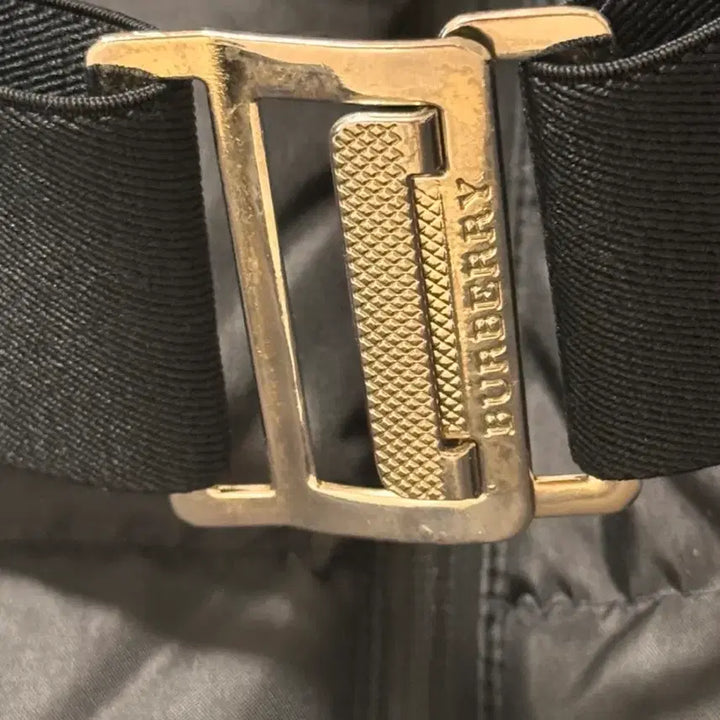 [BUNJANG] Burberry Black Hooded Padded Coat UK4 / 버버리 블랙 후드 패딩 코트 uk4