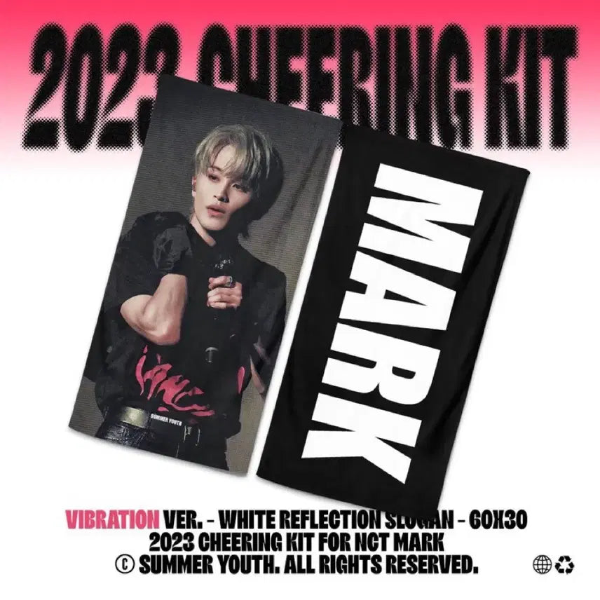 [BUNJANG] NCT Mark Dream Show Reflective Slogan / 썸머유스 썸유님 마크 반사 슬로건 양도 판매 드림쇼