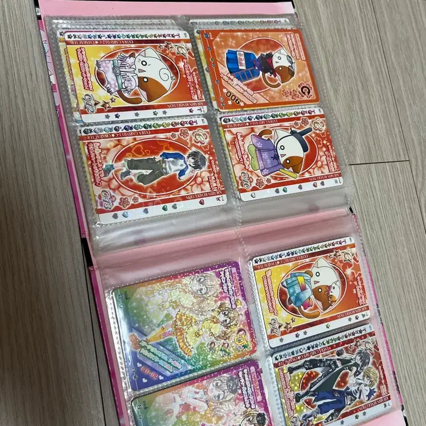 [BUNJANG] Kirarin Revolution Card & Binder Bundle Set / 라라의스타일기 키라링레볼루션 카드 & 바인더 일괄 | 고전문구 고전카드