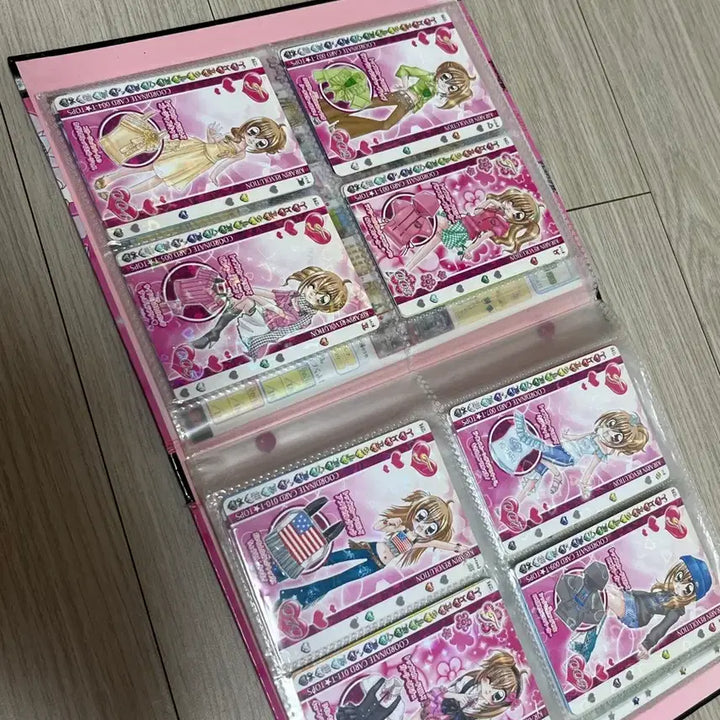 [BUNJANG] Kirarin Revolution Card & Binder Bundle Set / 라라의스타일기 키라링레볼루션 카드 & 바인더 일괄 | 고전문구 고전카드
