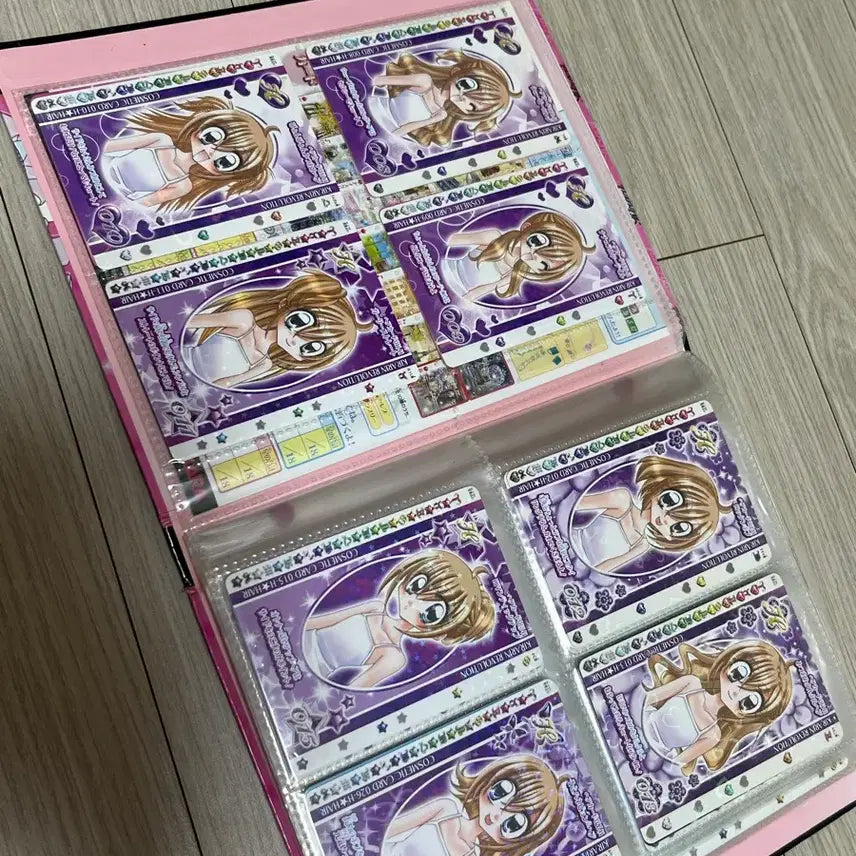 [BUNJANG] Kirarin Revolution Card & Binder Bundle Set / 라라의스타일기 키라링레볼루션 카드 & 바인더 일괄 | 고전문구 고전카드