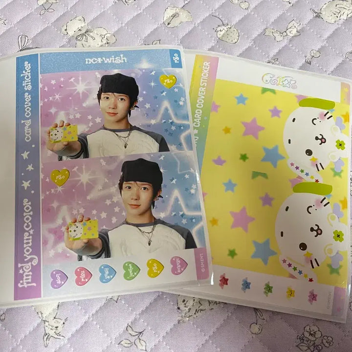 [BUNJANG] Wish Pop-up Ryo/Ryunryun Card Sticker Set / 위시 팝업 위시돌 료/룐룐 카드스티커 세트양도