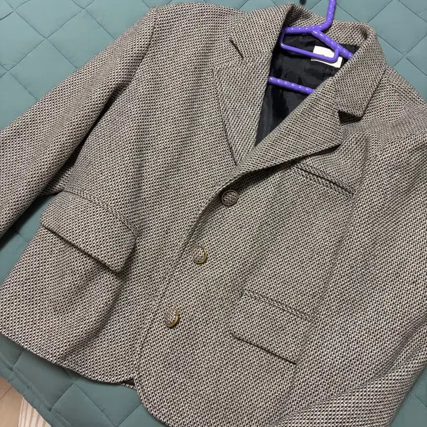 [BUNJANG] Herringbone Tweed Jacket / 헤링본 트위드 자켓