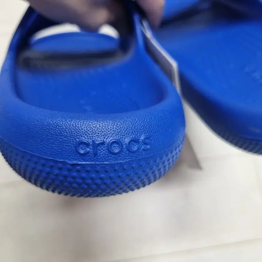 [BUNJANG] Crocs Blue 220mm Slippers / <새상품>크록스 슬리퍼