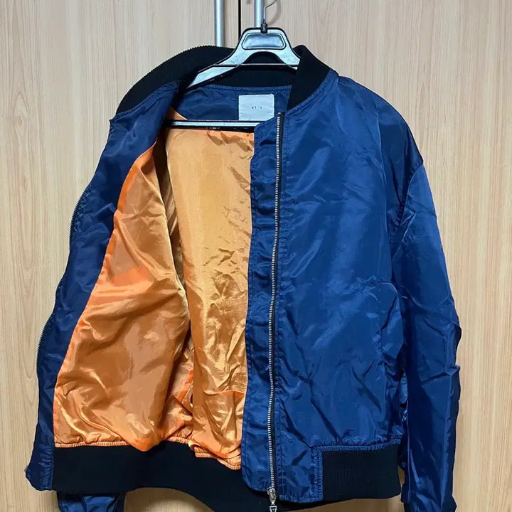 [BUNJANG] NCT Navy Bomber Jacket / 남색 항공점퍼
