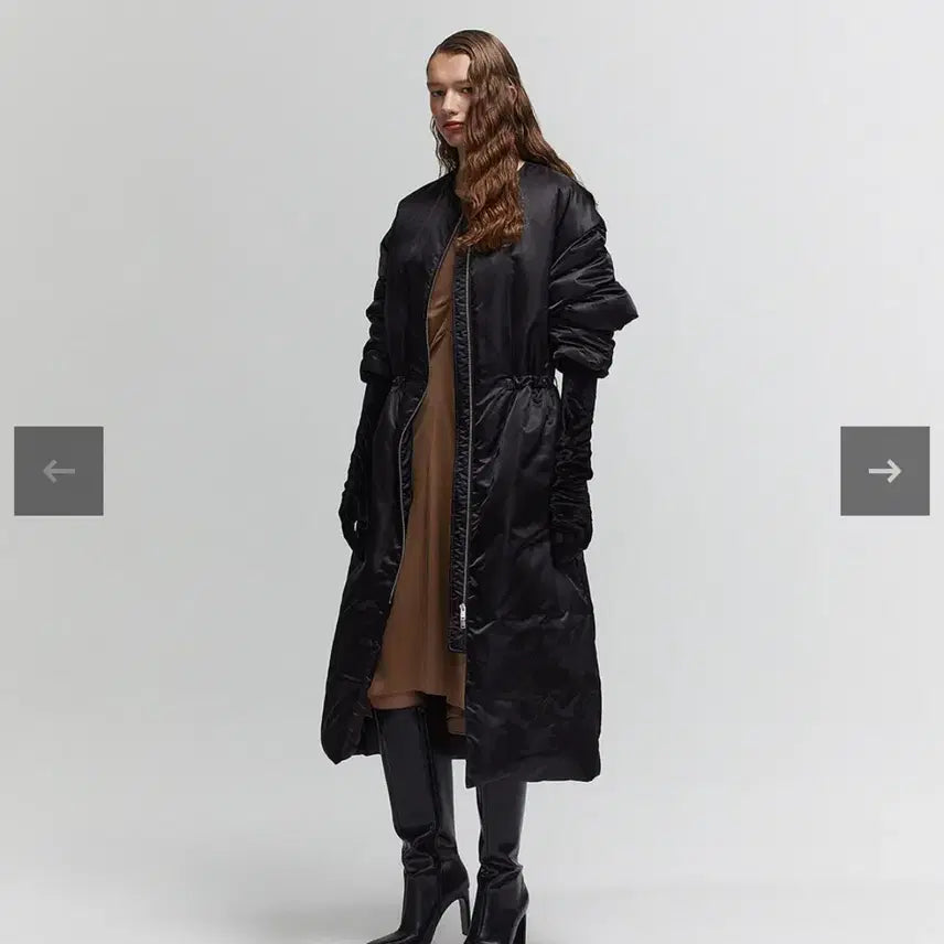 [BUNJANG] Le Sserafim Goose Down Long Padding / 르하스 구스다운 롱패딩 s