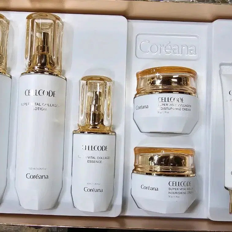 [BUNJANG] Coreana Selcode Skincare Set / 코리아나 셀코드 스킨케어 5종 세트