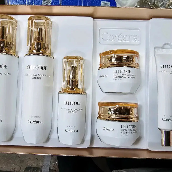 [BUNJANG] Coreana Selcode Skincare Set / 코리아나 셀코드 스킨케어 5종 세트