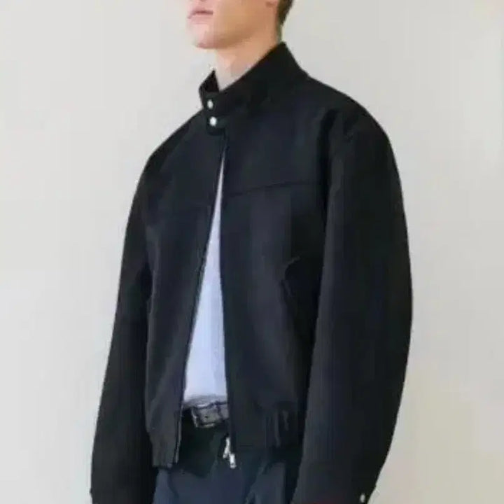 [BUNJANG] KIMUHE Surplus Wool 2-Way Harrington Jacket / [가격 내림] 키뮤어 서플러스 울 2-way 헤링턴 자켓 M사이즈