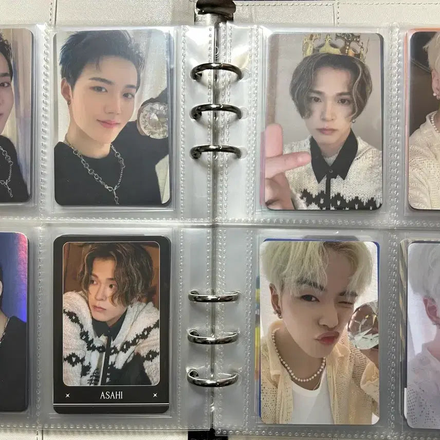 트레저 포카 바인더 현석 지훈 준규 아사히 재혁 도영 하루토 정우 정환