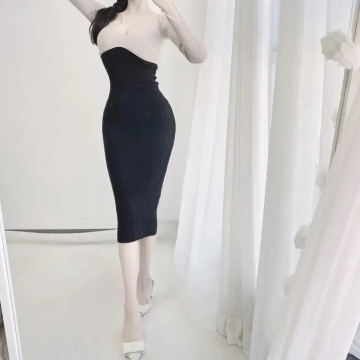 [BUNJANG] Your Rose Long Dress / 유어로즈 롱원피스 순느 토미에 잔느 로제드유 블링에스 에스드레스
